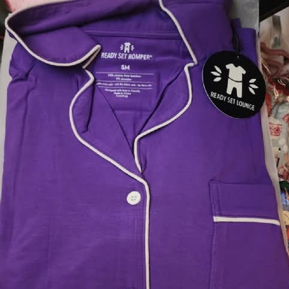 Women's Purple Pajama Set